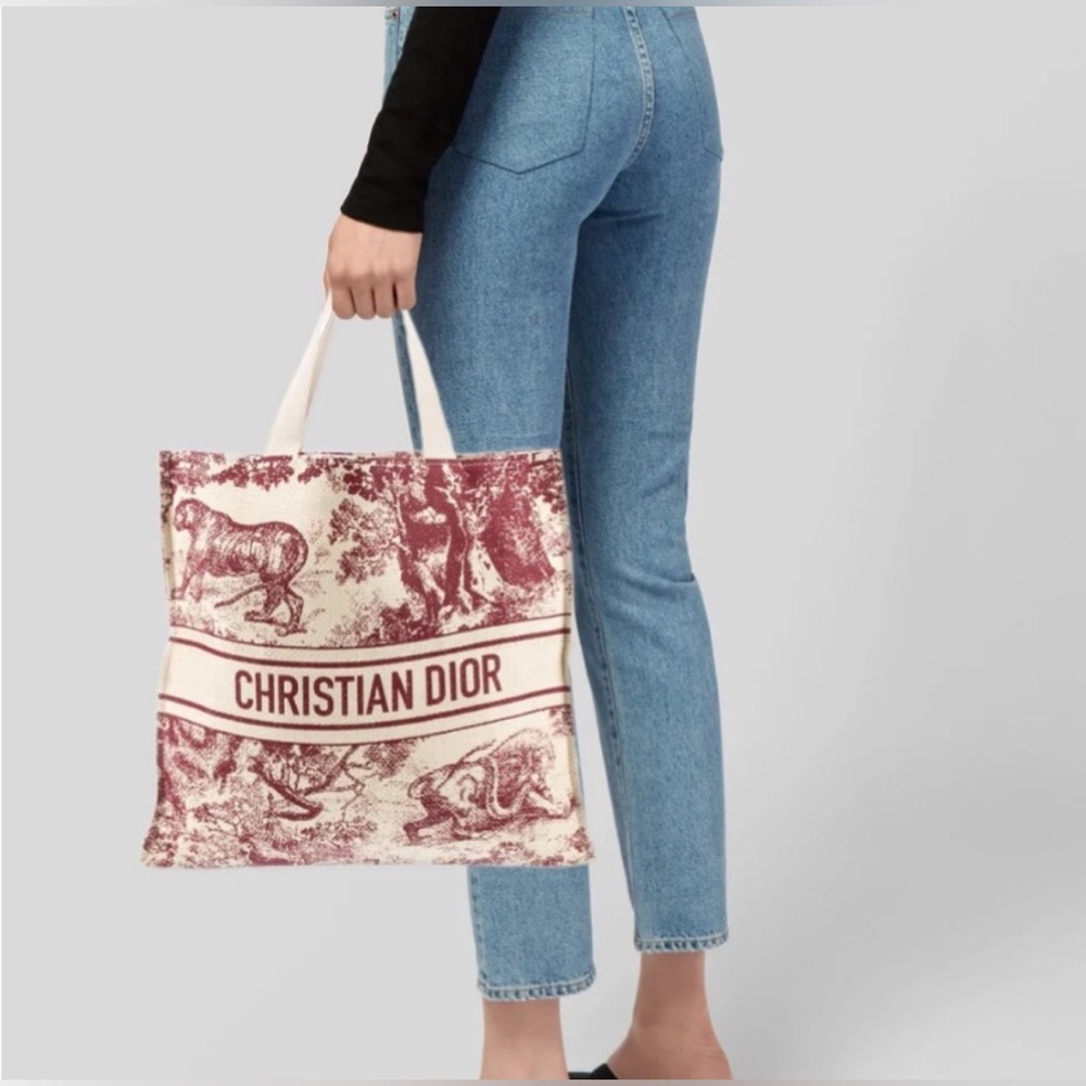 Christian Dior Dioriviera Raffia ❤️ Limited Edition 
Shopping Tote - Picture 6 of 14